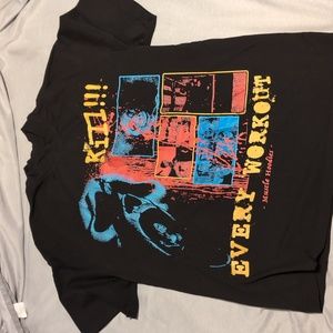 Muscle Hoodie T-shirt